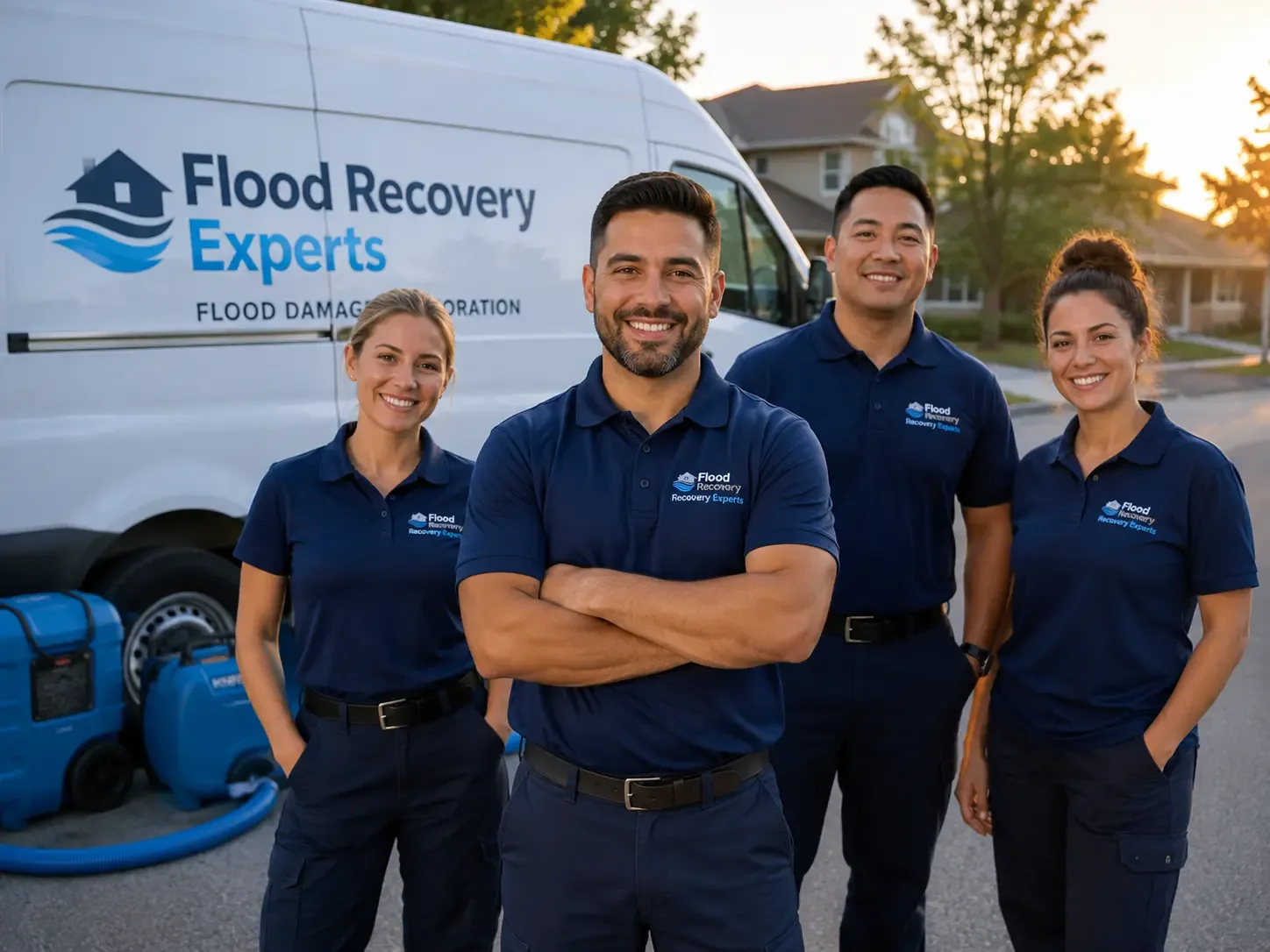 Flood Damage Cleanup company in Lecompte, LA